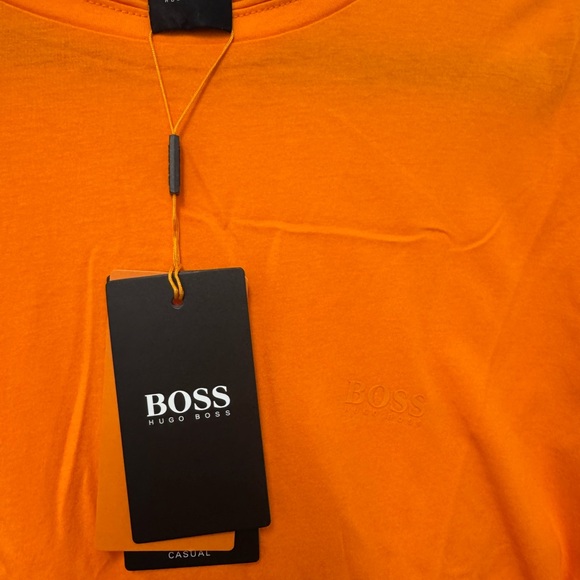 NWT Orange BOSS T Shirt XXL - Picture 2 of 4